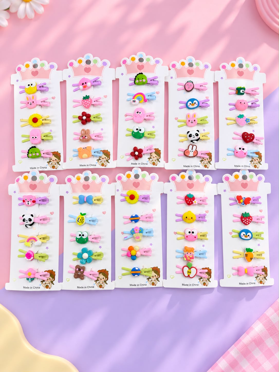 Kawaii Pastel Hair Clip
