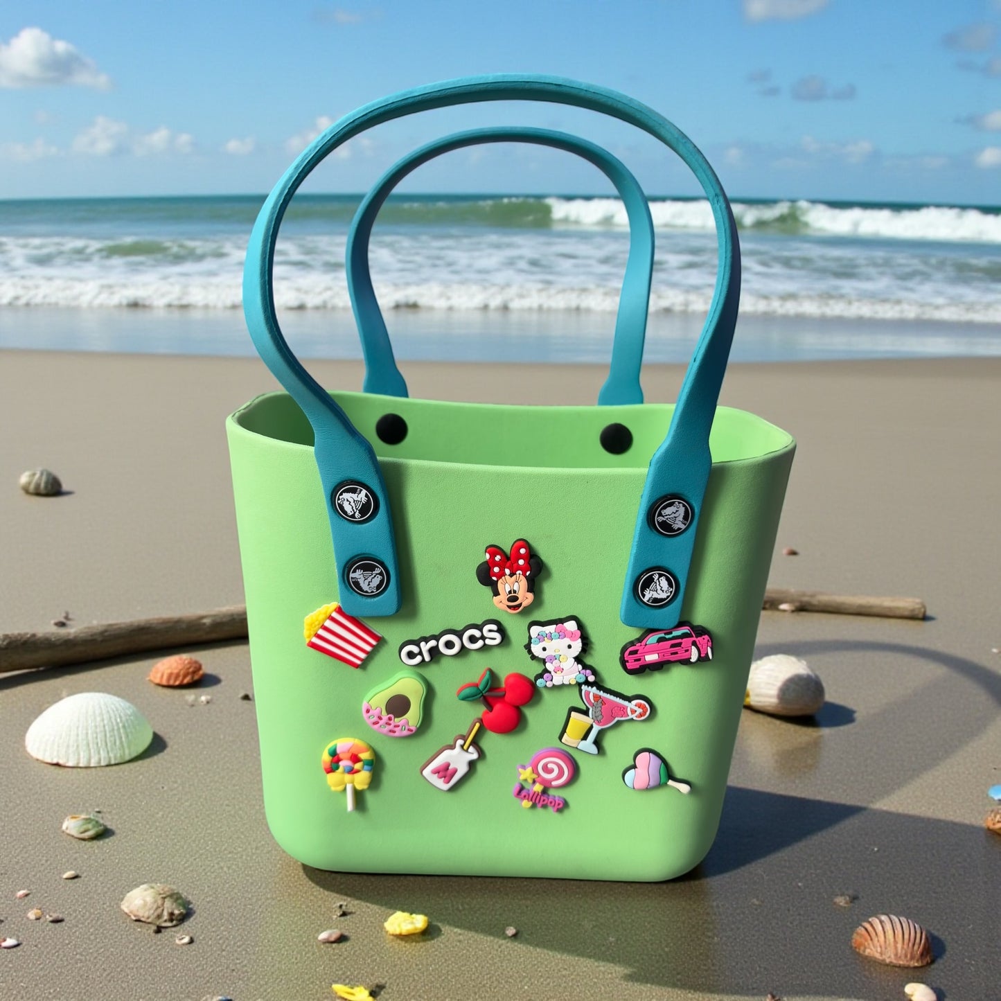Silicon Charms Bag (Medium Size)