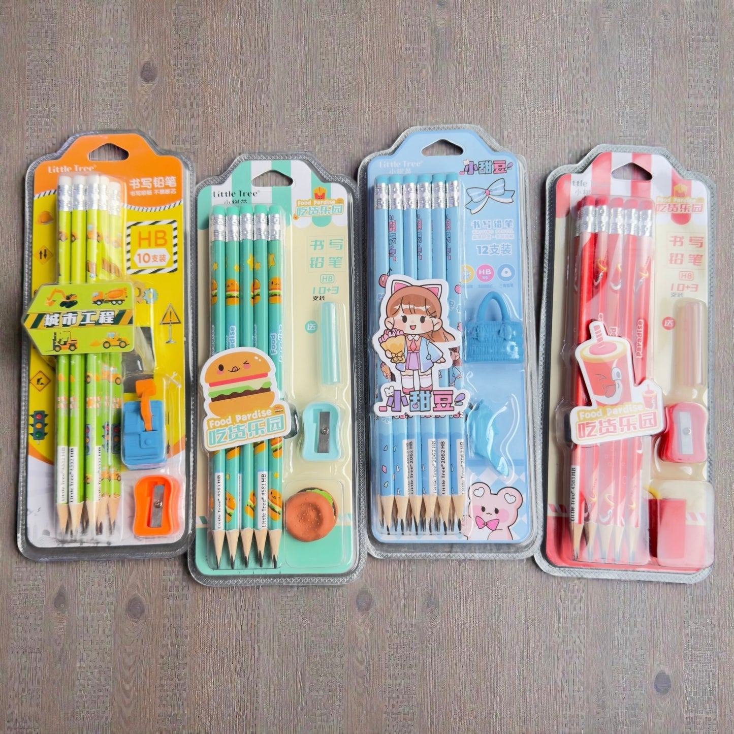 Little Tree HB Pencil Set