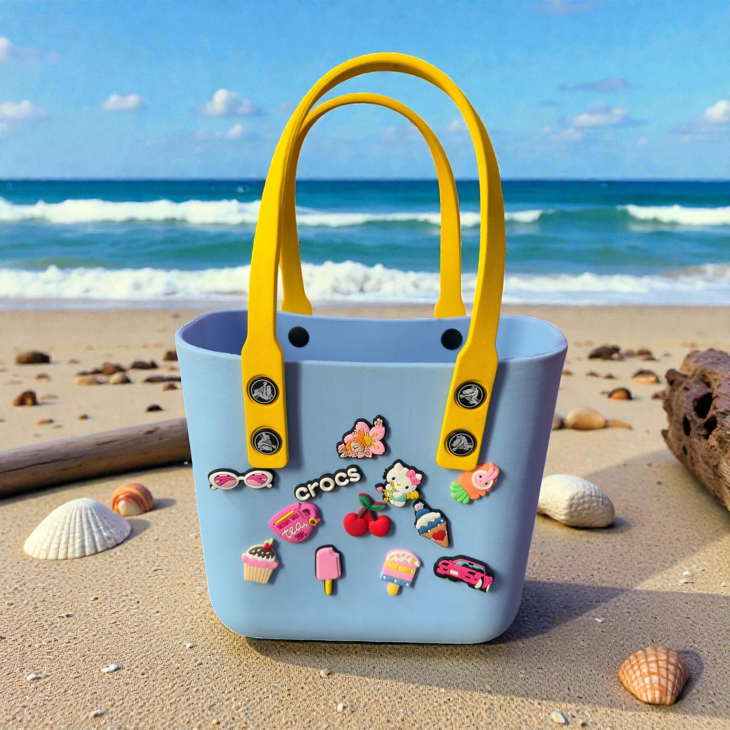 Silicon Charms Bag (Medium Size)