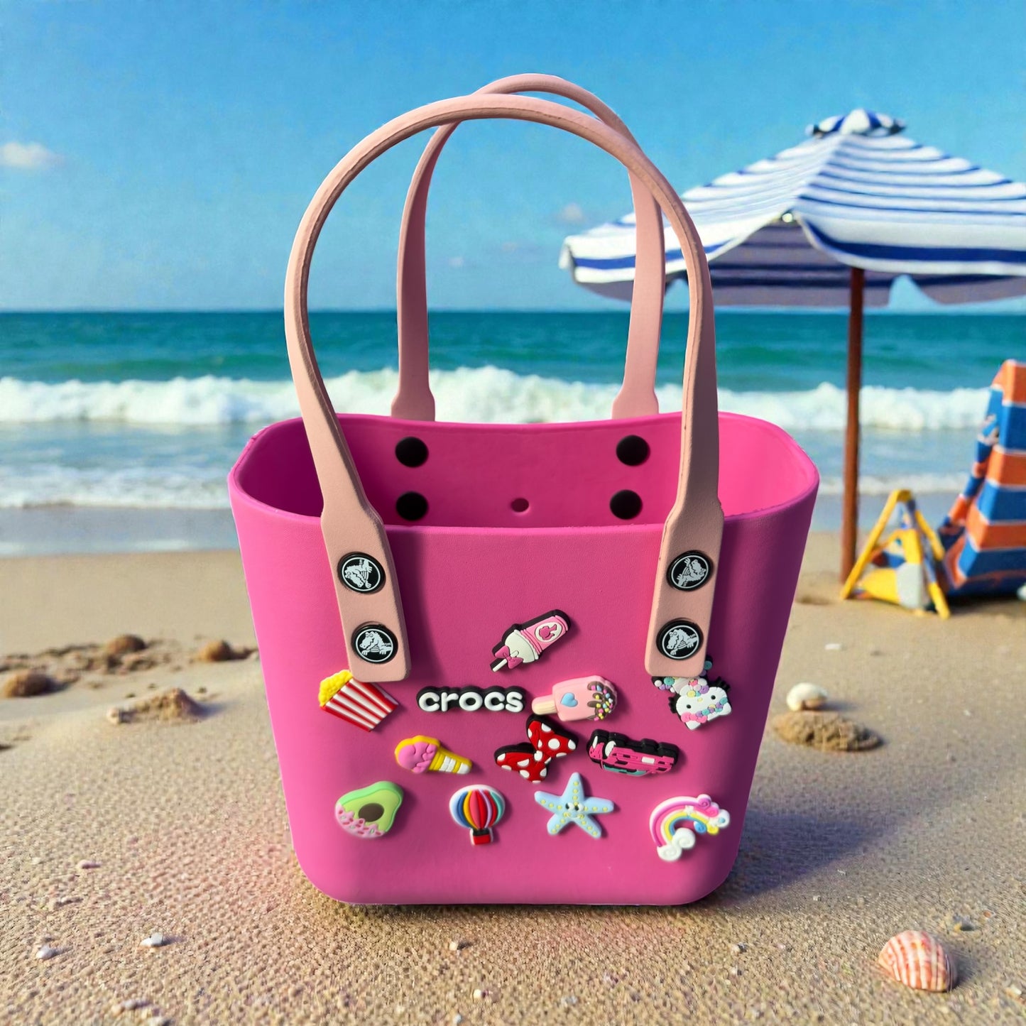 Silicon Charms Bag (Medium Size)