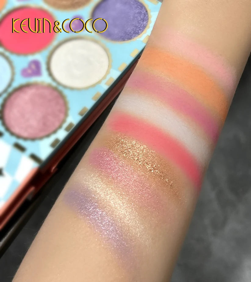 KEVIN & COCO 59 Fashion Eyeshadow || 3 Layers Booklet