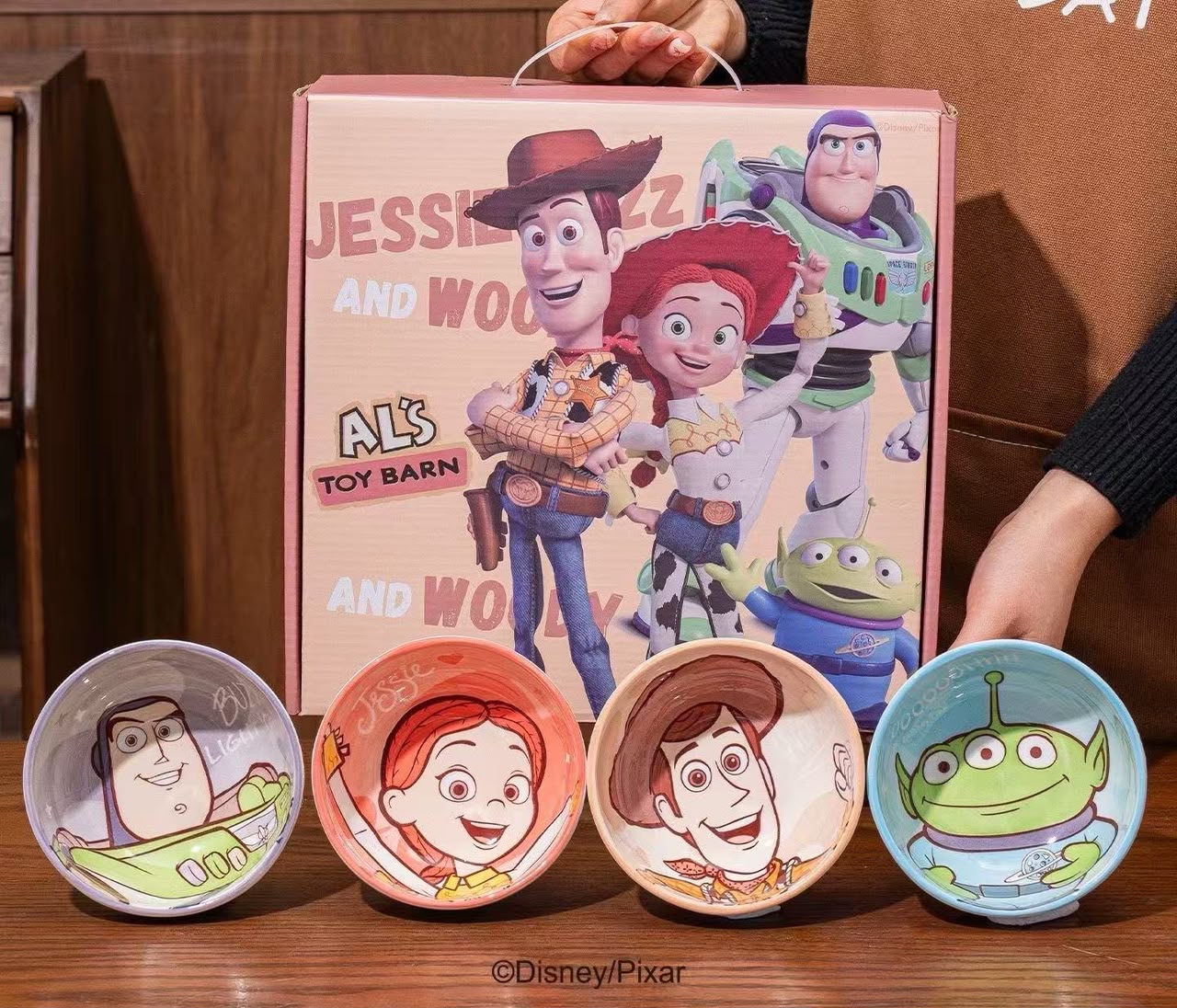 Toy Story Character Ceramic Bowl Set