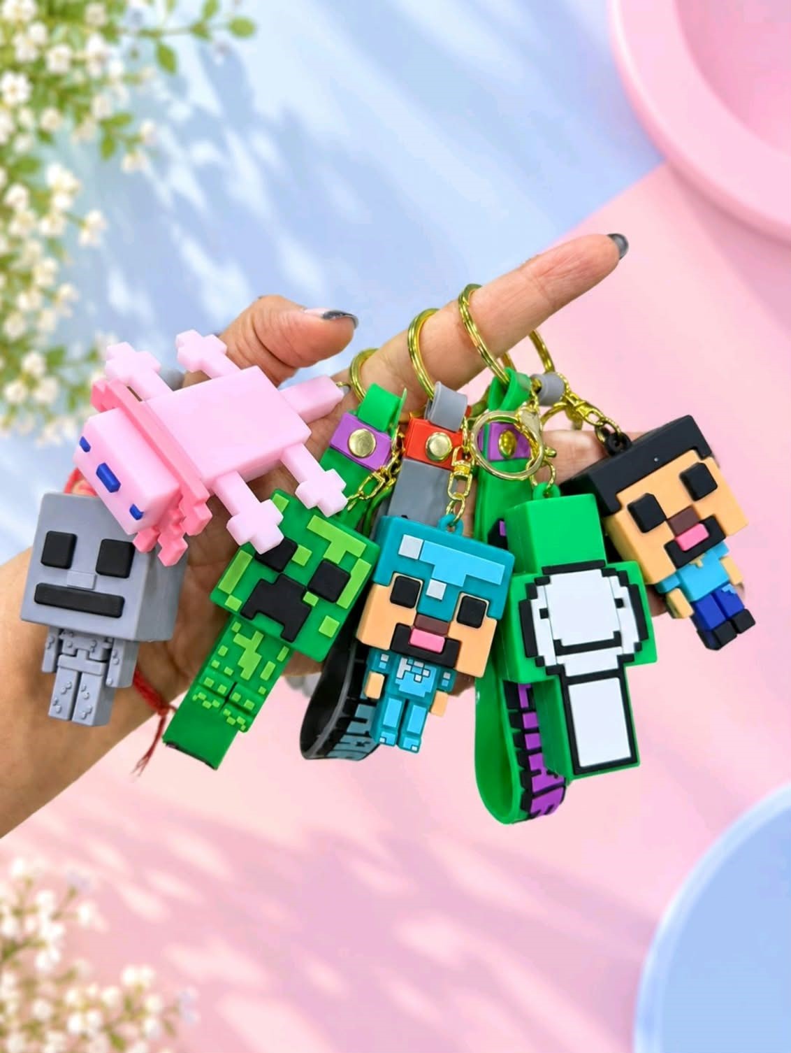 Minecraft Keychain