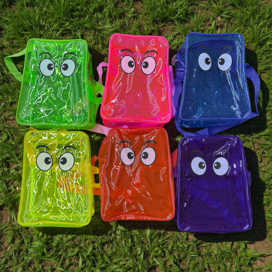 Peek-a-Boo Transparent Mini Backpack
