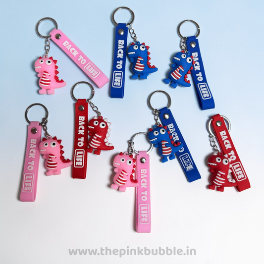 Dino Love Keychains