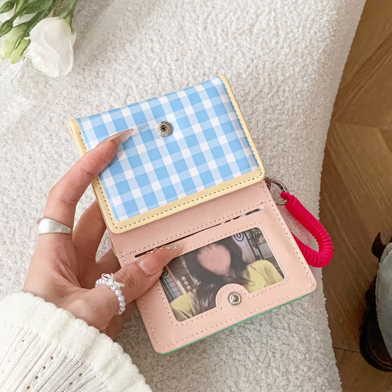 Pink Bubble Candy Peek Wallet