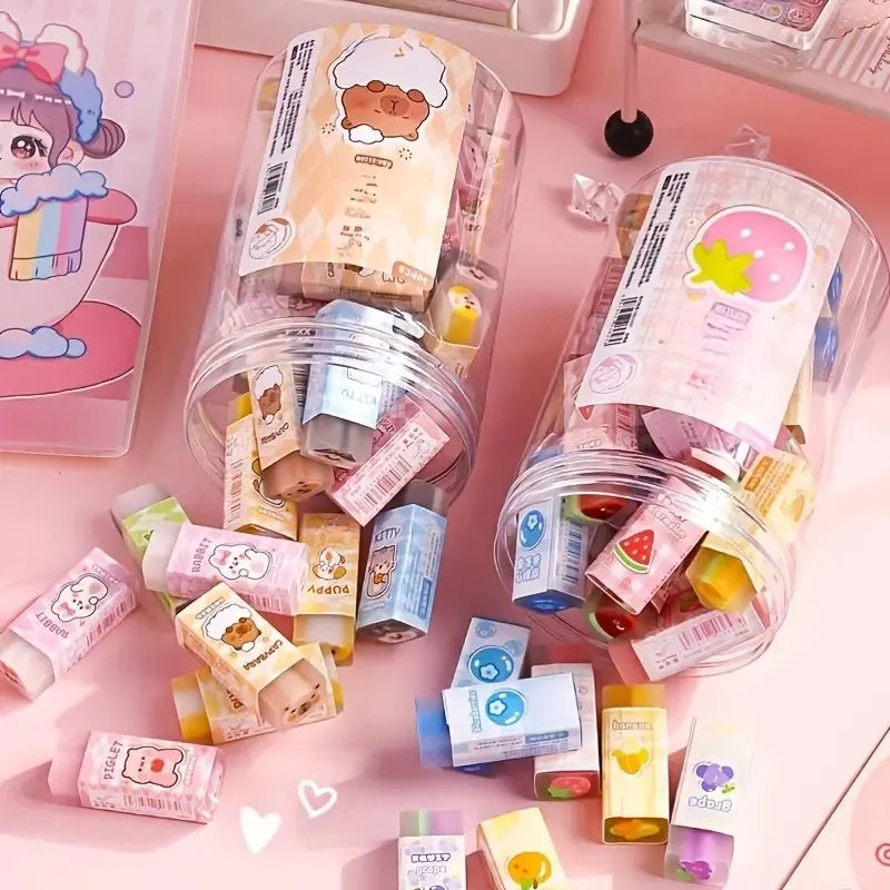 Kawaii Candy Block Erasers