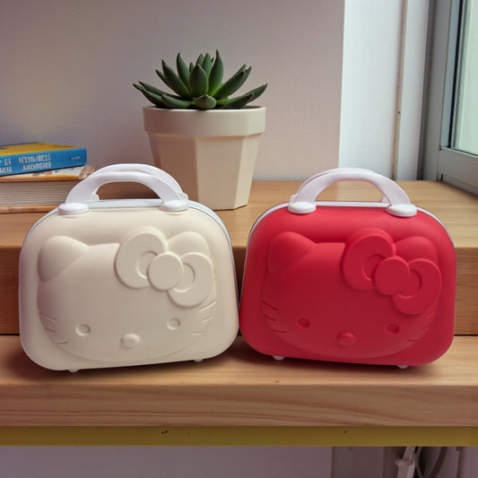 Hello Kitty Hard shell Case/Travel/Vanity Bag