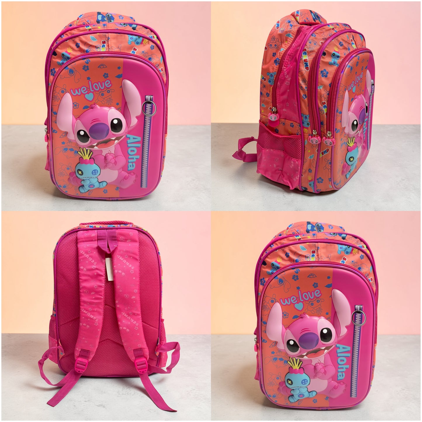 Cute Stitch Dream Bag| 17 Inch