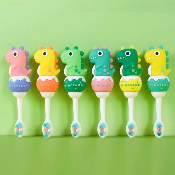 Dino Toothbrush TB02 (Pack of 1) | Box Packing | Travel Friendly