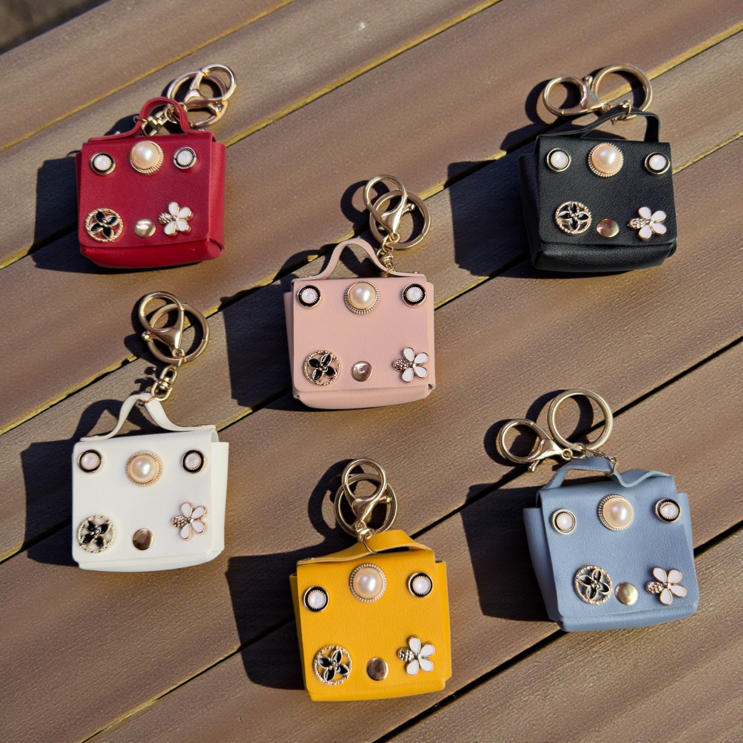 Mini Luxe Bag Keychain