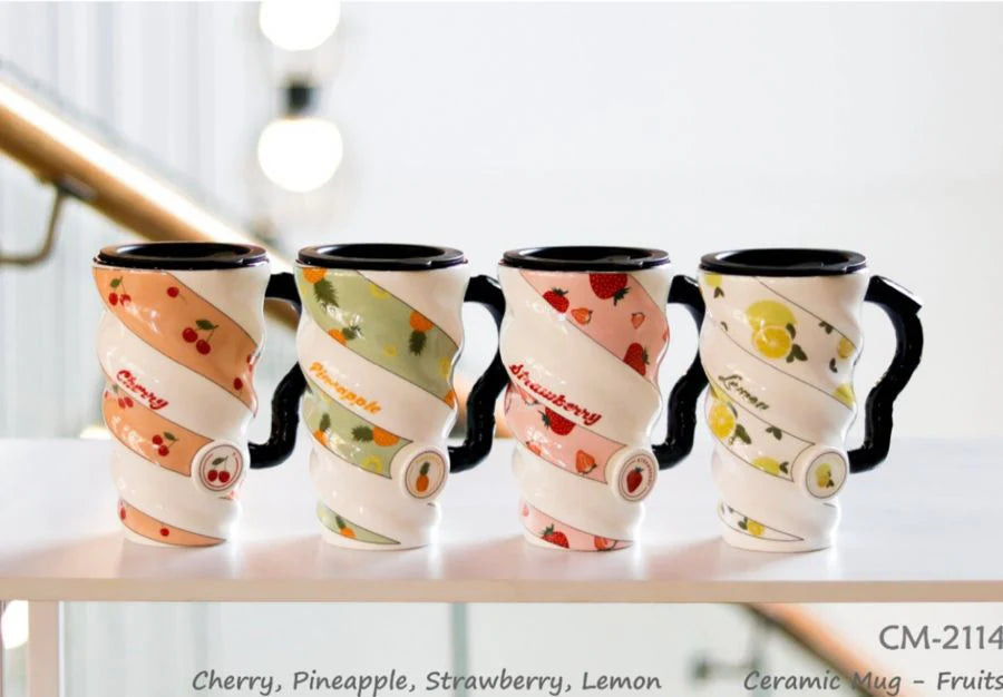 Fruity Twist Ceramic Mug