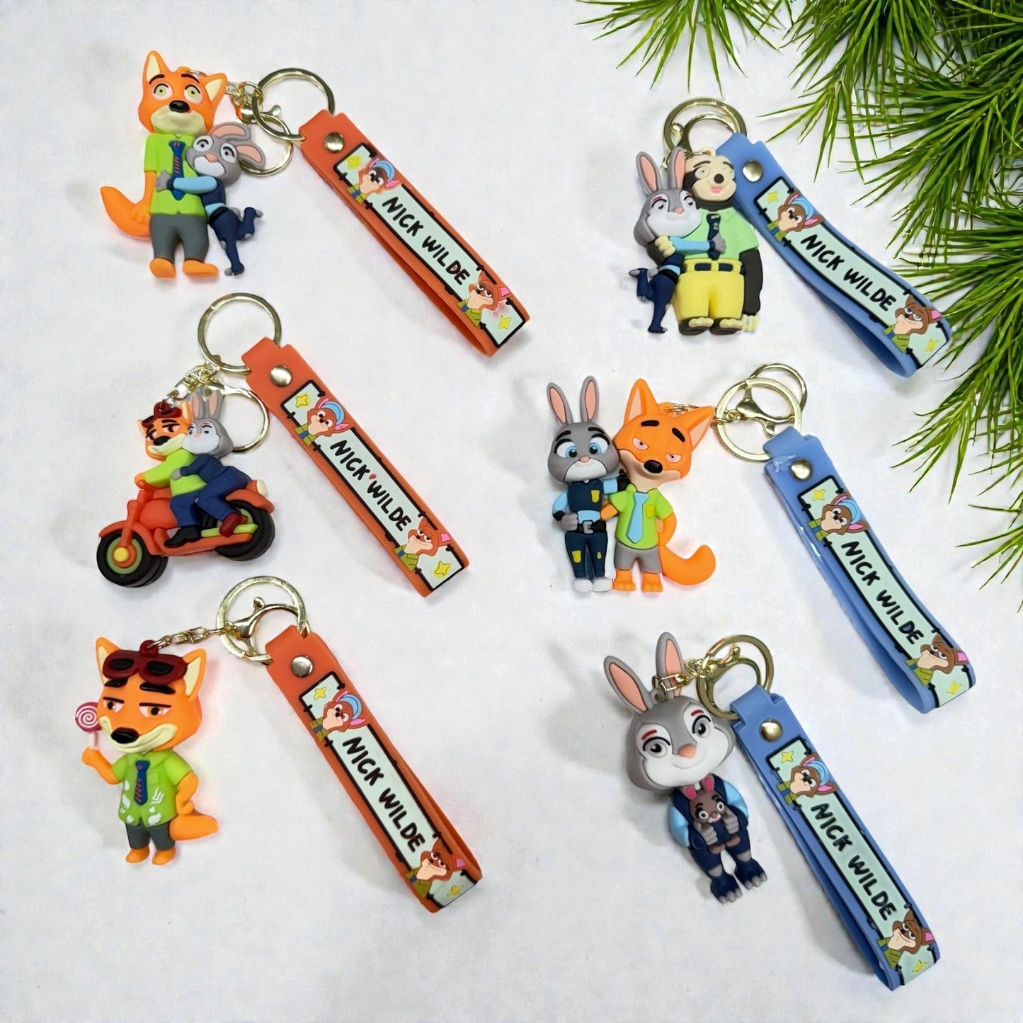 Zootopia Buddy Keychain