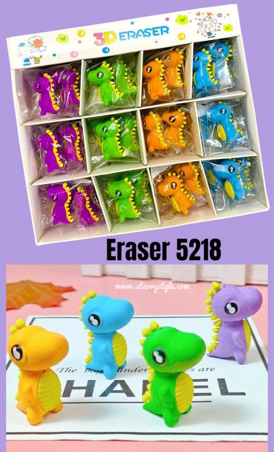 Dinosaur eraser