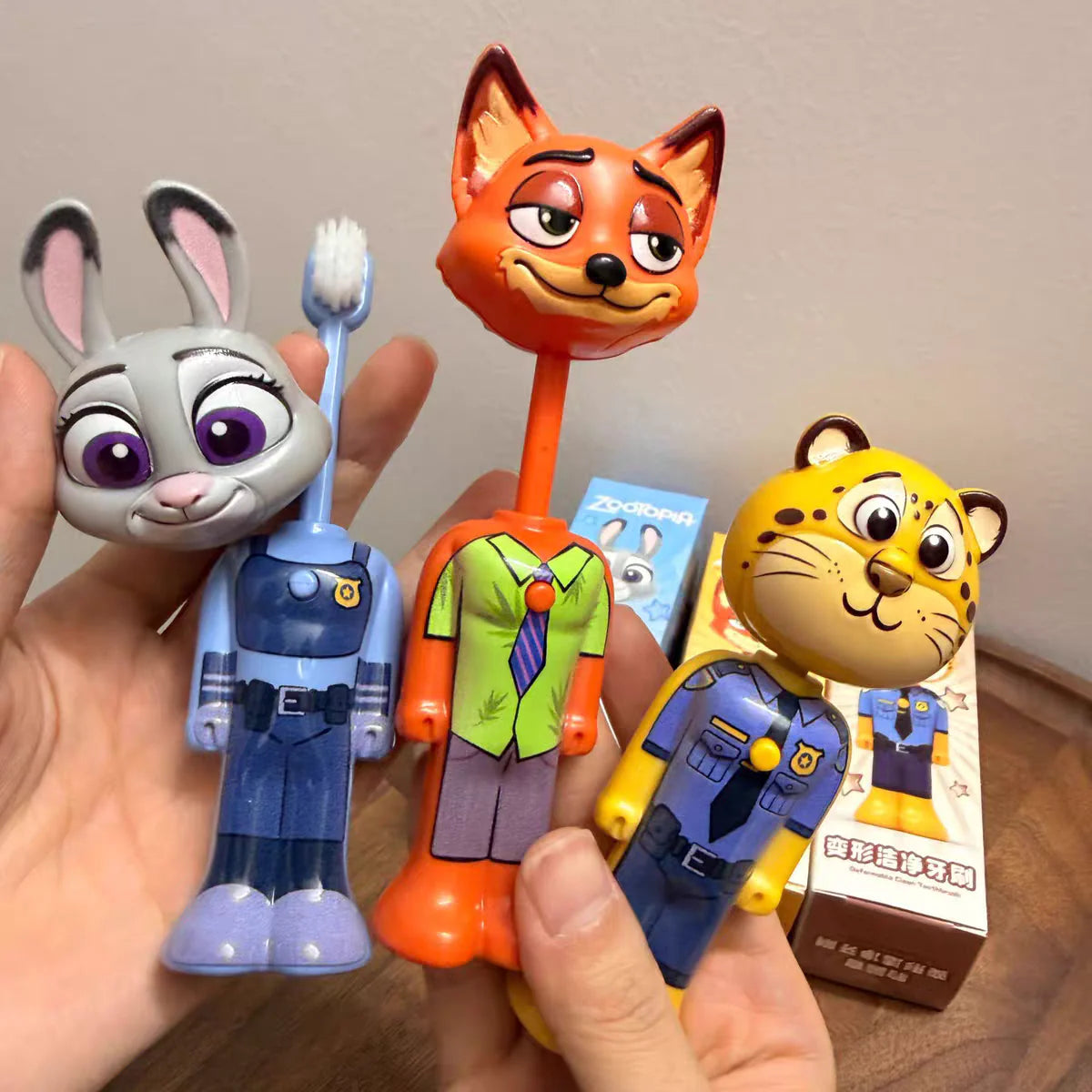 Zootopia Cartoon Toothbrush – Fun Kids Oral Care