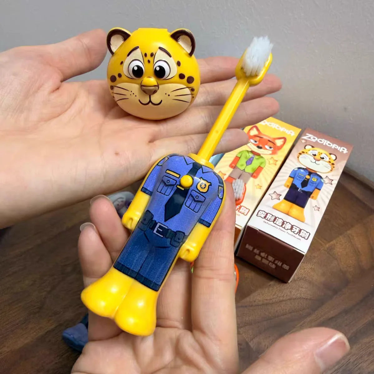 Zootopia Cartoon Toothbrush – Fun Kids Oral Care