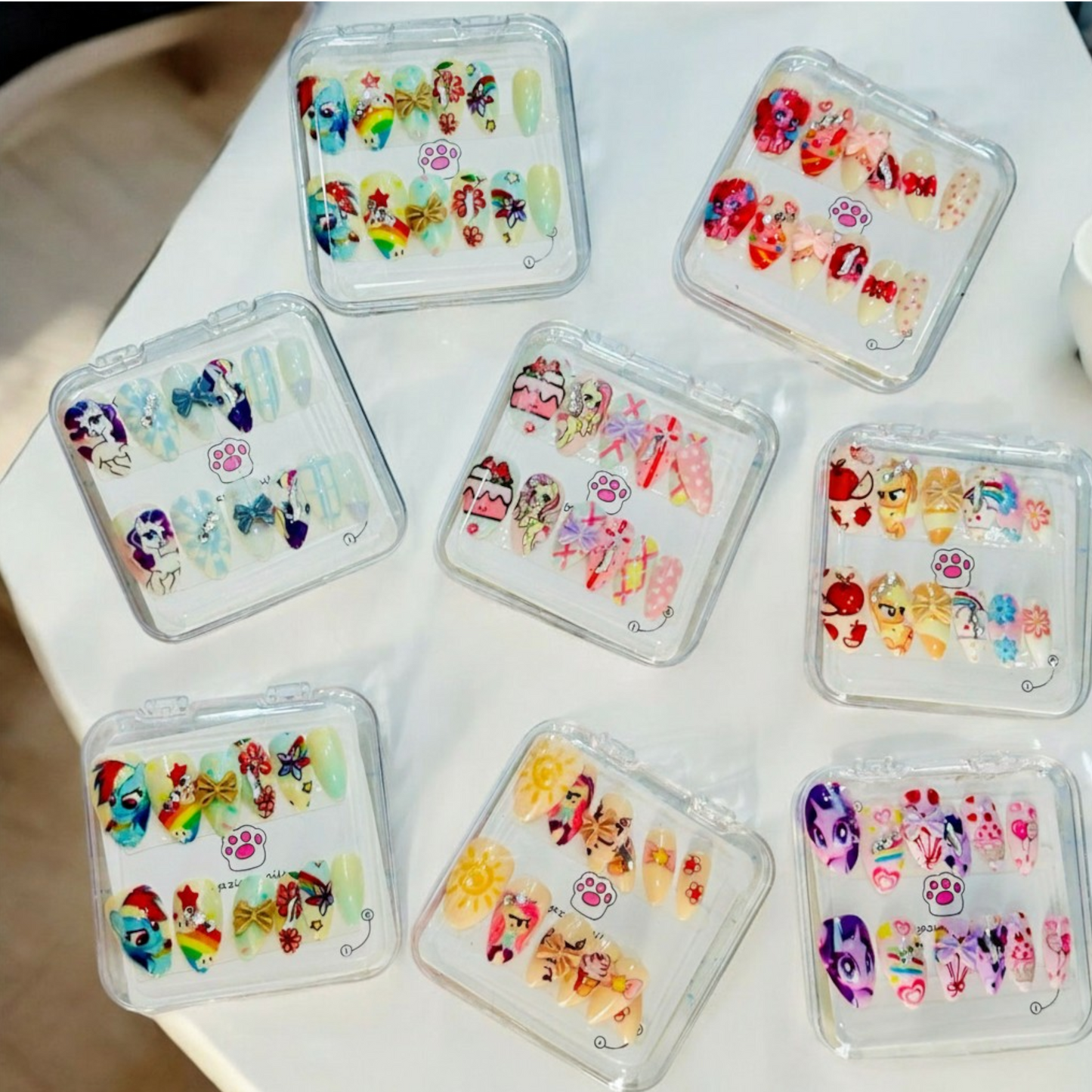 Kids 3D Nails| Box Packaging