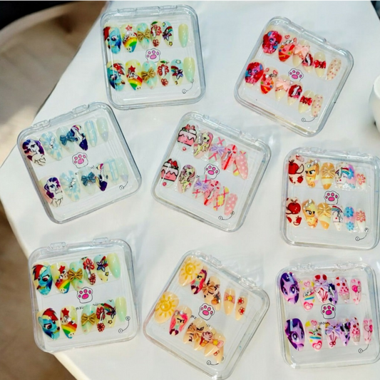 Kids 3D Nails| Box Packaging