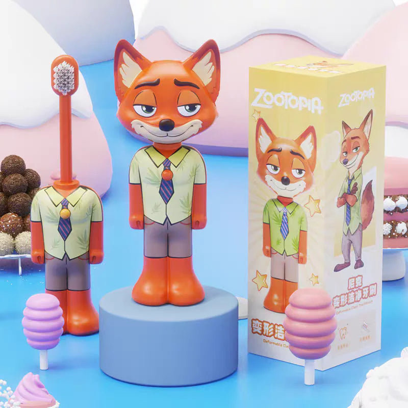 Zootopia Cartoon Toothbrush – Fun Kids Oral Care