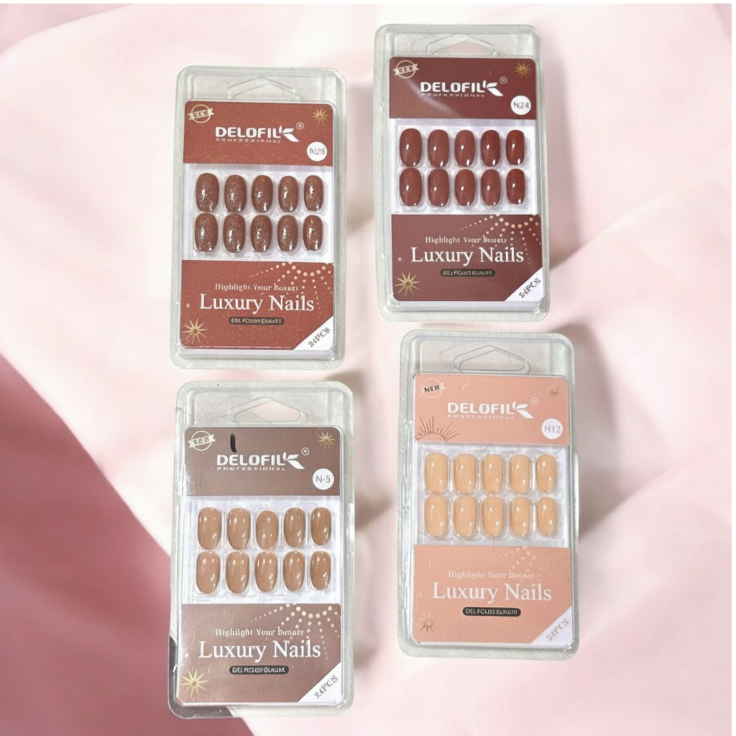 Delofil Gel Nails | Premium Quality | Luxury Nails