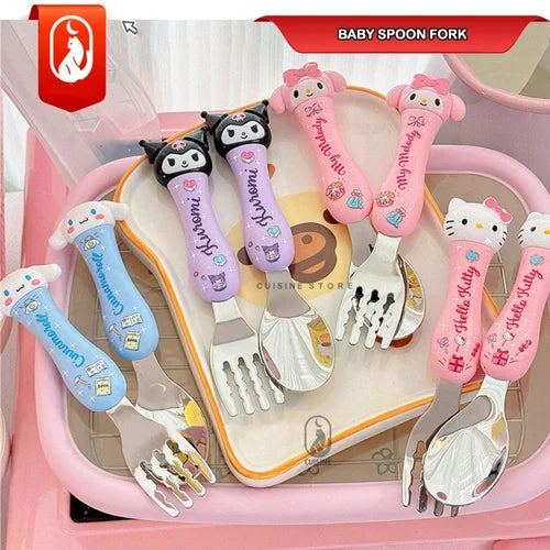 Korean Style Kids Cutlery Set