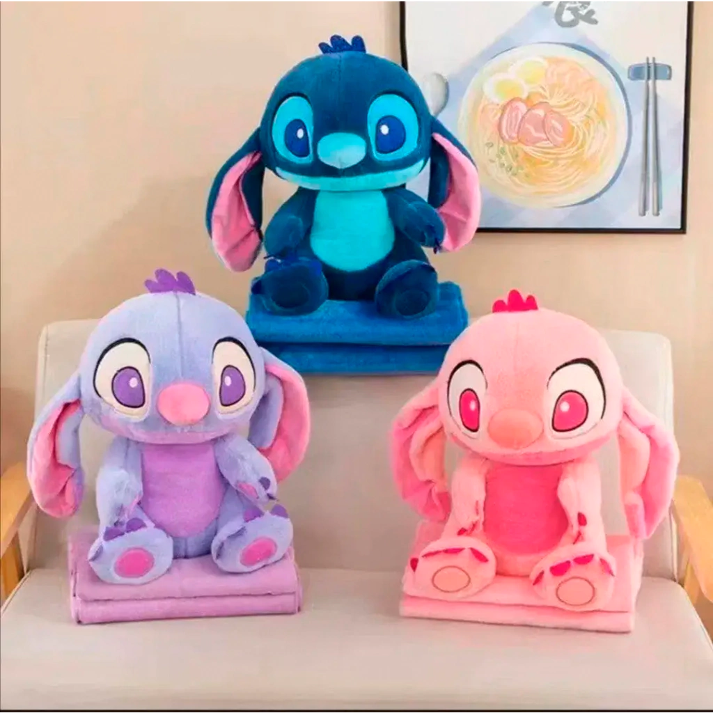 Stitch Cuddle Blanket Set