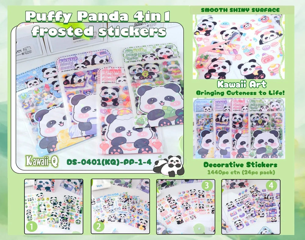 Panda Paradise Sticker Pack