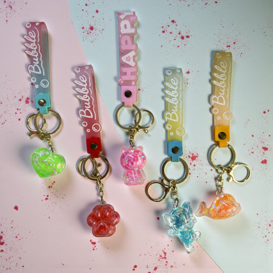 Bubble Charm Keychain